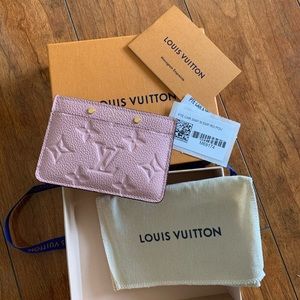 NWT authentic LV cardholder